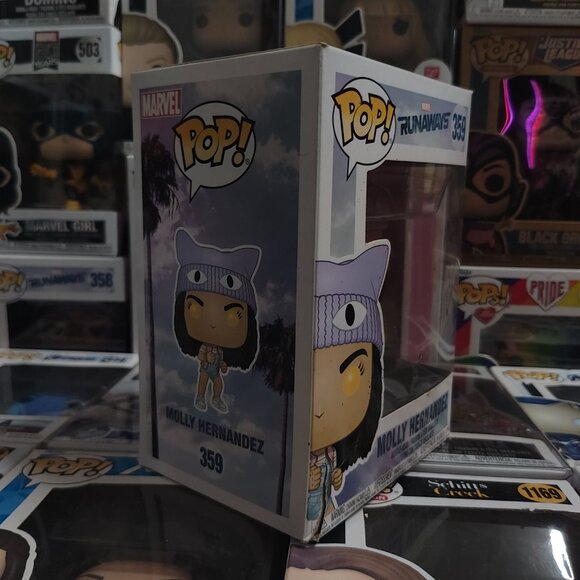 Funko Pop Marvel Runaways Molly Hernandez #359 - Box Damage - Picture 2 of 7